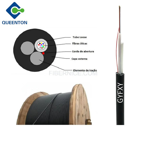 FTTH AUS Fiber Optic Drop Cable 1.9mm GYFXY  FTTH AUS Fiber Optic Drop Cable 1.9mm GYFXY