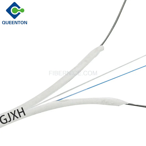 FTTH Indoor Fiber Optic Drop Cable GJXH  FTTH Indoor Fiber Optic Drop Cable GJXH