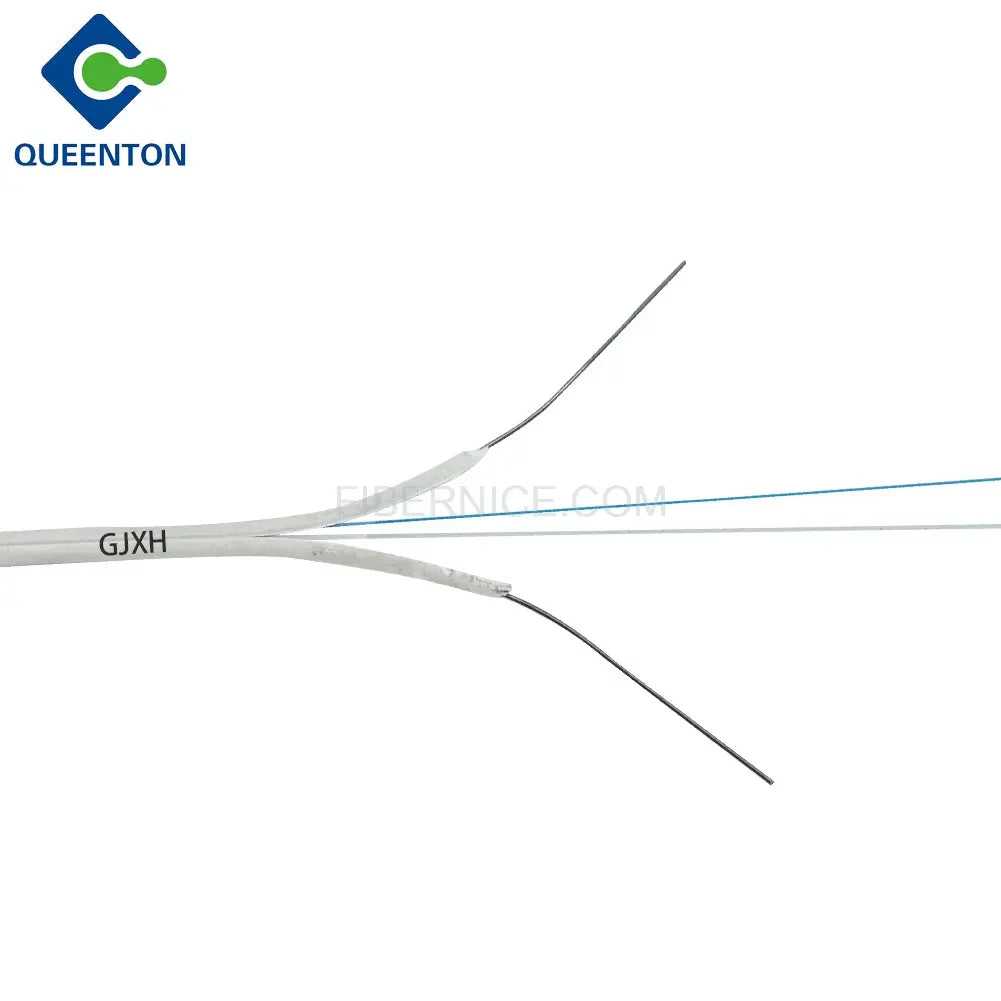 FTTH Indoor Fiber Optic Drop Cable GJXH  FTTH Indoor Fiber Optic Drop Cable GJXH