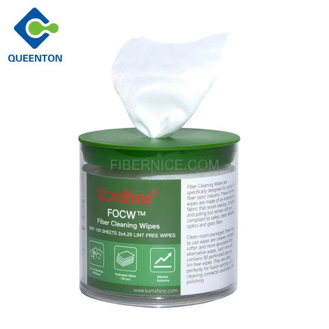 Komshine Fiber Optical Cleaning Wipes FOCW  Komshine Fiber Optical Cleaning Wipes FOCW