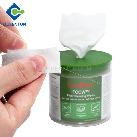 Komshine Fiber Optical Cleaning Wipes FOCW  Komshine Fiber Optical Cleaning Wipes FOCW
