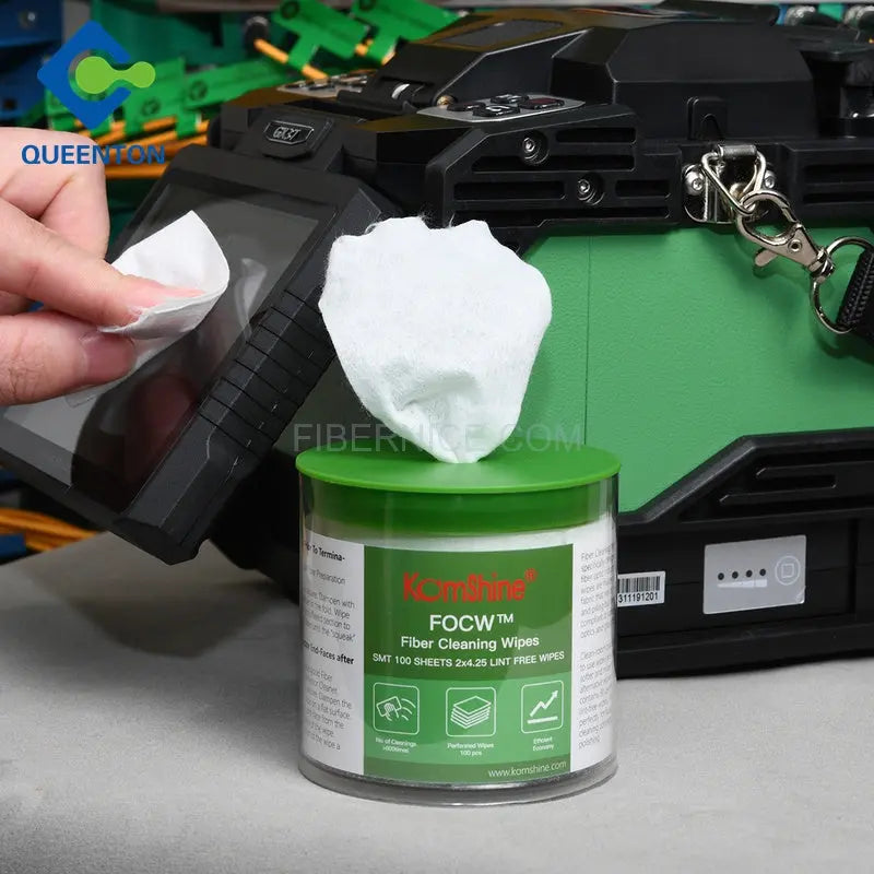 Komshine Fiber Optical Cleaning Wipes FOCW  Komshine Fiber Optical Cleaning Wipes FOCW