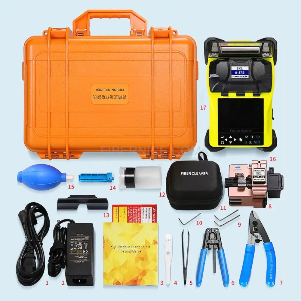 SKL Fiber Optic Fusion Splicer A-87S  SKL Fiber Optic Fusion Splicer A-87S