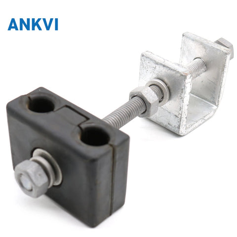 Down Lead Clamp for Fiber Optic Cable on Tower