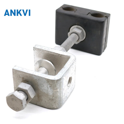 Down Lead Clamp for Fiber Optic Cable on Tower