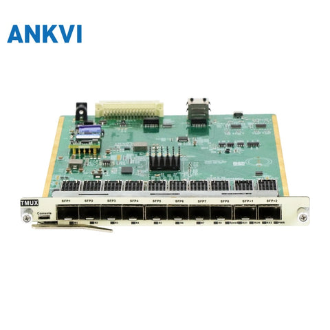10G Muxponder Card  8:1 Aggregation FE/GE Transparent Low Latency
