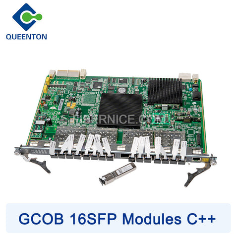 GCOB GPON 16 Ports Interface Card for AN5516 Series OLT Contains 16pcs SFPs Modules C++