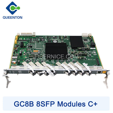 GC8B GPON 8 Ports Interface Card for AN5516 Series OLT Contains 8pcs SFPs Modules C+