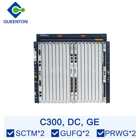 ZTE C300 OLT GE DC (19 inch) 15 Slots Equipped with 2*SCTM 2*GUFQ 2*PRWG