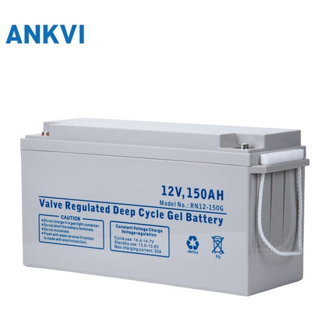 12V 150AH Rechargeable Battery VRLA AGM 42kg 5mΩ Internal Resistance for Telecom Equipment
