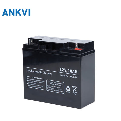 12V 18AH Rechargeable Battery VRLA AGM 5.15kg 20mΩ Internal Resistance for Telecom Equipment