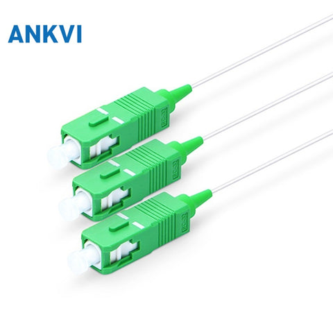 Fiber Optic PLC Splitter G657A1 0.9mm With SC/APC Connector