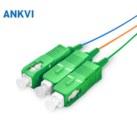 Fiber Optic PLC Splitter G657A1 0.9mm With SC/APC Connector