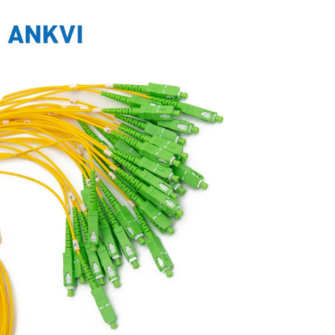 Fiber Optic PLC Splitter in ABS Box G657A1 2.0mm With SC/APC Connector