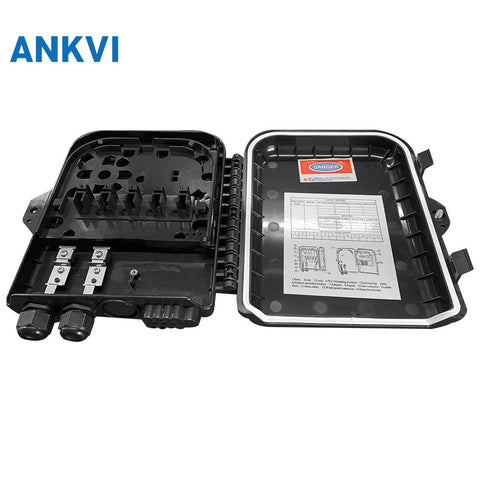 FQX.OO7 8 CORES FTTH Outdoor Terminal box Black