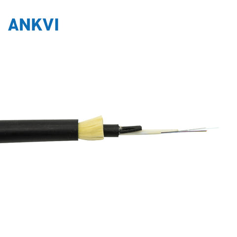 Outdoor ADSS 9.5 mm Cable span G652D PE Outer jacket Fiber Optic Cable ADSS