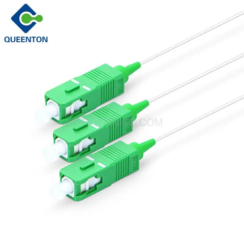 Fiber Optic PLC Splitter G657A1 0.9mm With SC/APC Connector 