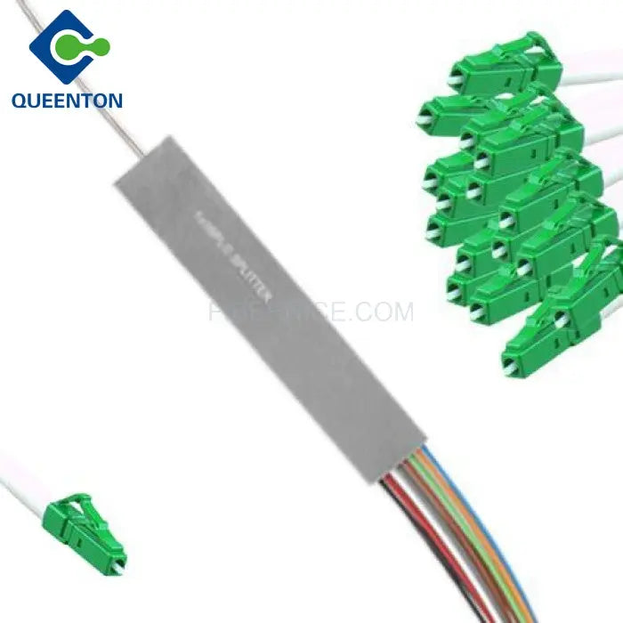 Fiber Optic PLC Splitter G657A1 0.9mm With LC/APC Connector 