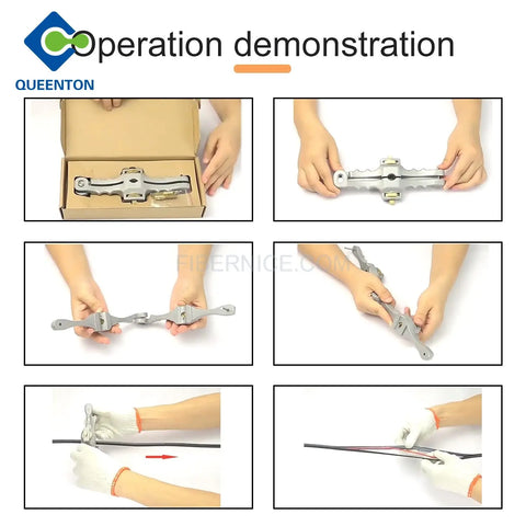 Armored Fiber Optic Cable Longitudinal Sheath Stripper SI-01 Stripping Tool 