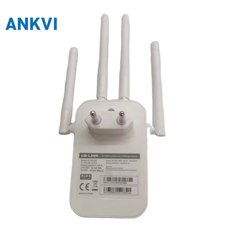 LB-LINK High Gain Range Extender AC1200 High Power Dual Band wireless Repeater RE1200