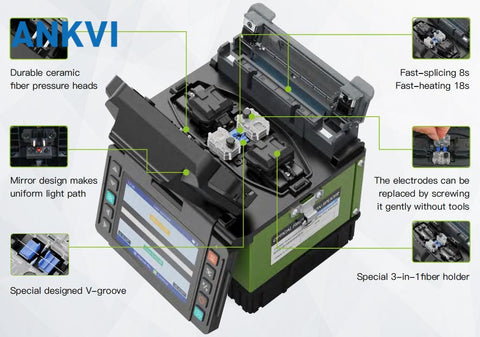 SIGNAL FIRE Fiber Optic Fusion Splicer DVP-740