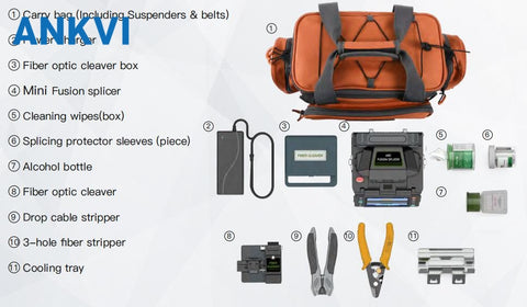 SIGNAL FIRE Fiber Optic Fusion Splicer DVP-740