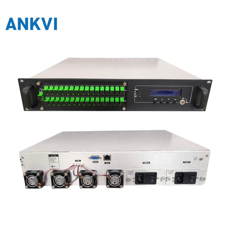 56EYA 2U 32Posts High Power Er/Yb Doped Fiber Amplifier EDFA