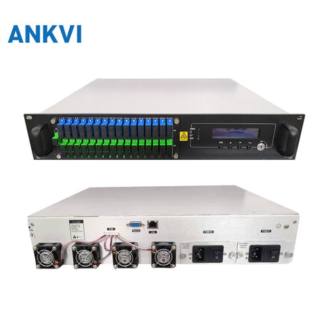 56EYA 2U 32Posts High Power Er/Yb Doped Fiber Amplifier EDFA