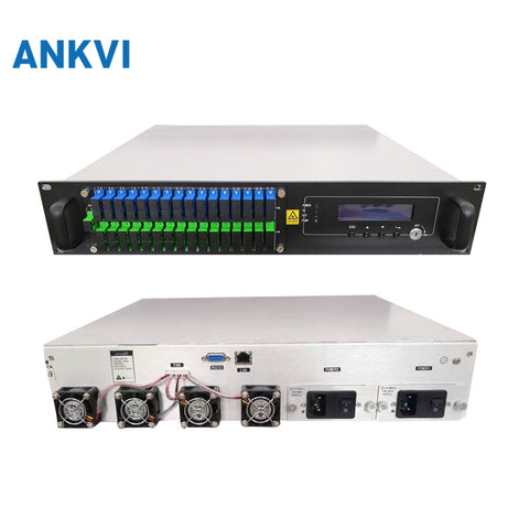 56EYA 2U 32Posts High Power Er/Yb Doped Fiber Amplifier EDFA