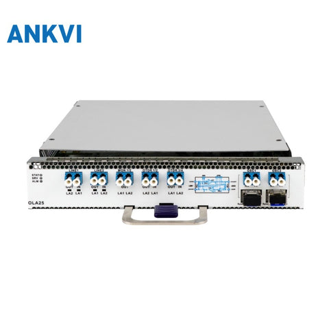 EDFA Optical Amplifier Card 33dB Gain 20dBm Output BA/LA/PA Low Noise 5dB 1/2 Slot Hot‑Swappable