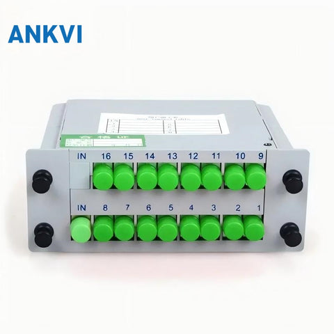 FC/APC LGX Cassette Card Inserting PLC Splitter G657A1 0.9mm