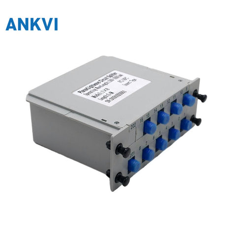 FC/UPC LGX Cassette Card Inserting PLC Splitter G657A1 0.9mm