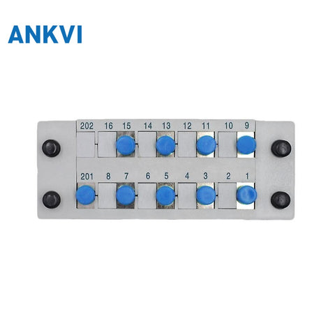 FC/UPC LGX Cassette Card Inserting PLC Splitter G657A1 0.9mm
