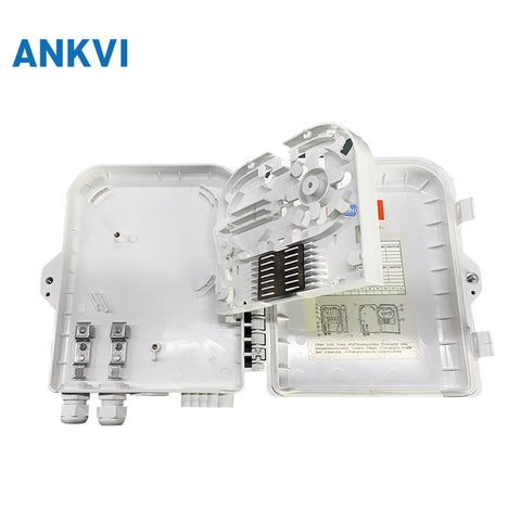 FQX.OO8 8 CORES FTTH Outdoor Terminal box White