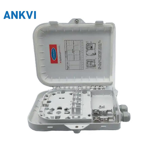 FQX.OO8 8 CORES FTTH Outdoor Terminal box White