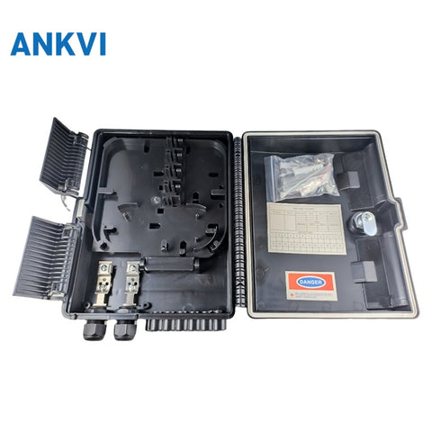 FQX.O37 8 CORES FTTH Outdoor Terminal box Black