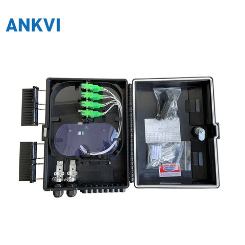 FQX.O13 16 CORES FTTH Outdoor Terminal box Black