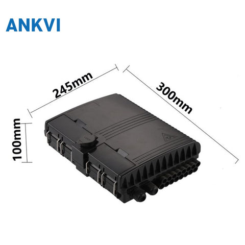 FQX.O13 16 CORES FTTH Outdoor Terminal box Black