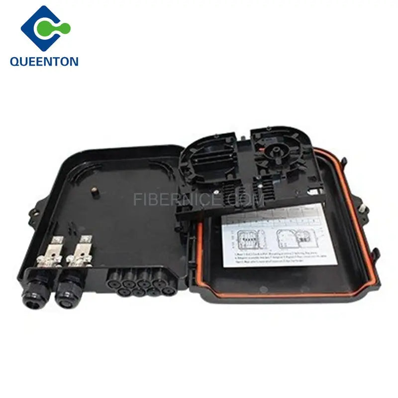 FQX.OO7 8 CORES FTTH Outdoor Terminal box Black 