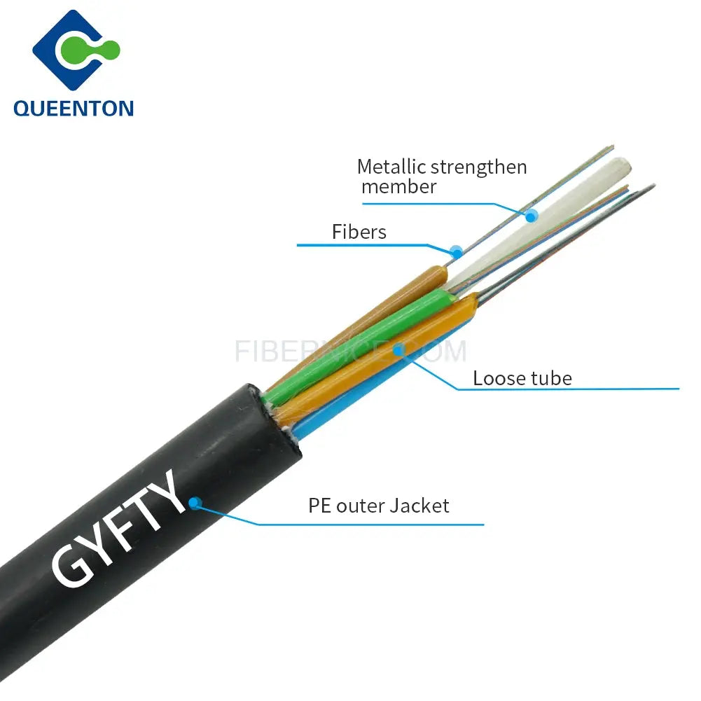 FTTH AUS Fiber Optic Drop Cable 2.0mm G652D 9.5mm GYFTY 