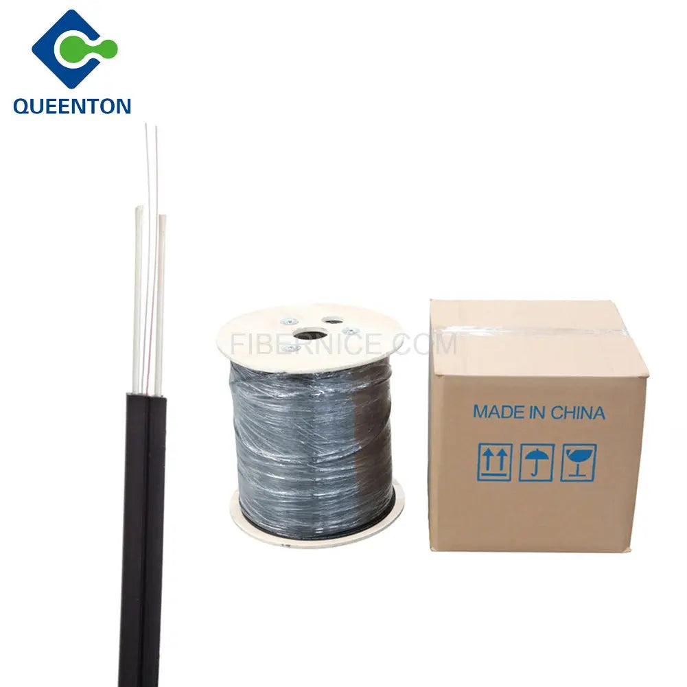 FTTH Indoor Fiber Optic Drop Cable GJXFH 