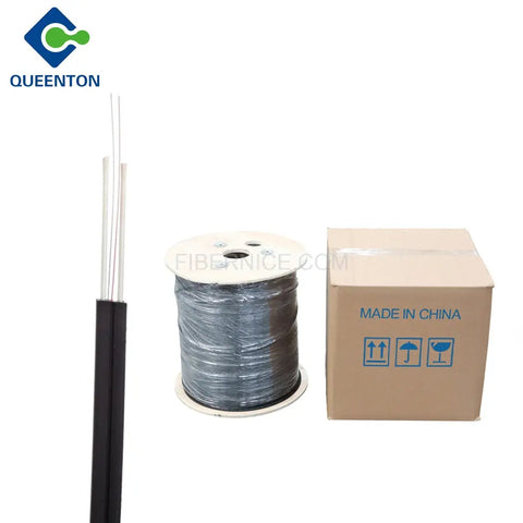 FTTH Indoor Fiber Optic Drop Cable GJXFH 