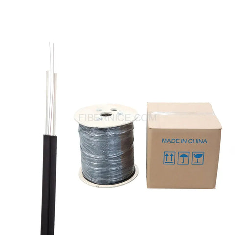 FTTH Indoor Fiber Optic Drop Cable GJXFH 