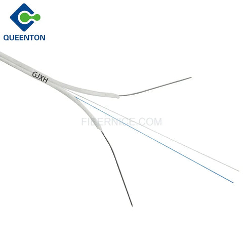 FTTH Indoor Fiber Optic Drop Cable GJXH 