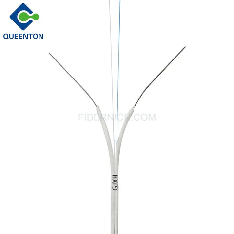 FTTH Indoor Fiber Optic Drop Cable GJXH 