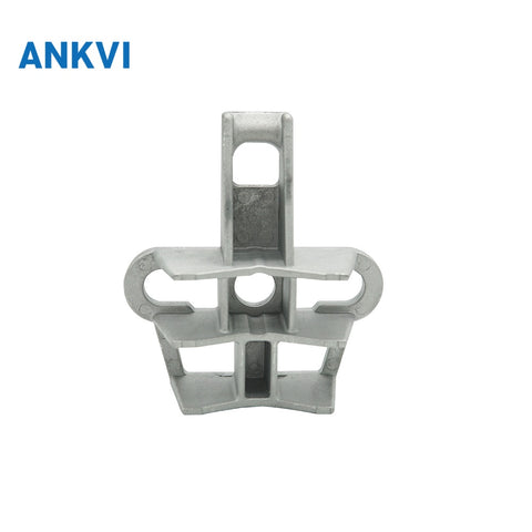 Low voltage ABC fiber optic anchor bracket for drop cable clamp