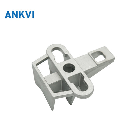 Low voltage ABC fiber optic anchor bracket for drop cable clamp