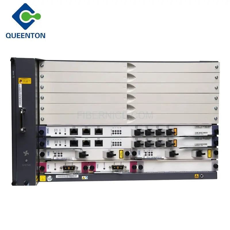 Huawei MA5683T OLT 10GE DC (19 inch) 6 Slots Equipped with 2*SCUN 2*X2CS 2*PRTE 