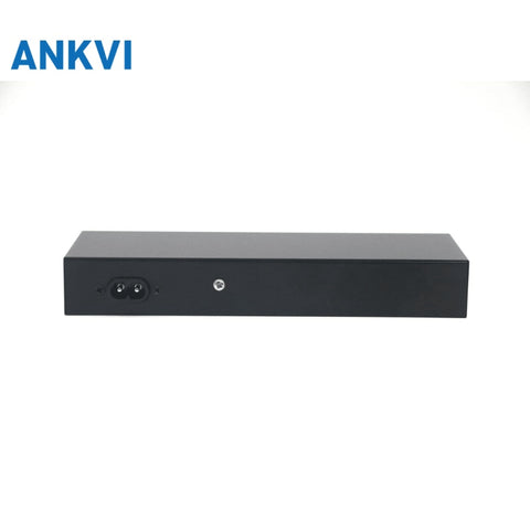 KU-1008G 10-Port Gigabit PoE Switch 8 PoE+2 Uplink 96W 24G Switching Capacity VLAN