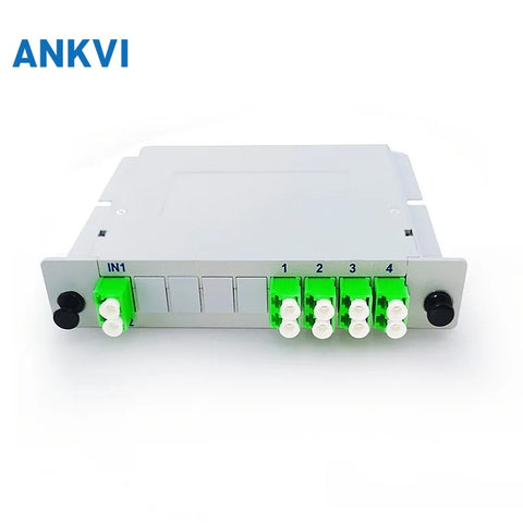 LC/APC LGX Cassette Card Inserting PLC Splitter G657A1 0.9mm